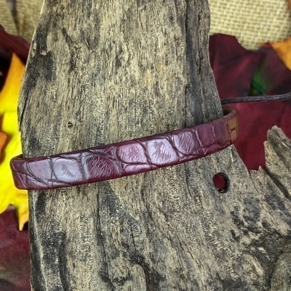 Mens Adjustable Leather Bracelets Bundle 4 Piece Adjustable Size